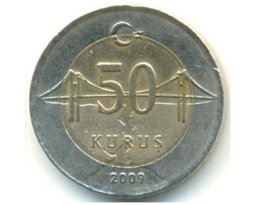50 куруш 2009 год Турция
