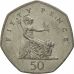 50 пенсов 1997 год Великобритания 27.3 мм (Меньшая)