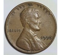 1 цент 1956 год  США Пшеничный цент