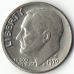 1 дайм 10 центов 1970 D года США