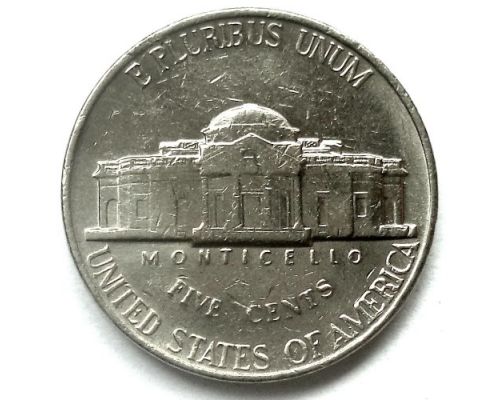 5 центов 1990 года D США