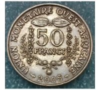 50 франков 2005 год Западная Африка