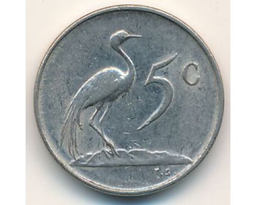 5 центов 1973 год ЮАР