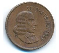 1 цент 1969 год ЮАР Птицы Йохан Антонисзон ван Рибек SUID AFRICA