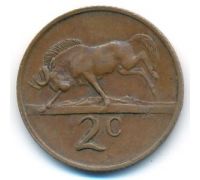 2 цента 1971 год ЮАР
