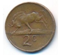 2 цента 1972 год ЮАР