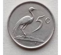 5 центов 1969 год ЮАР Йохан Антонисзон ван Рибек South Africa