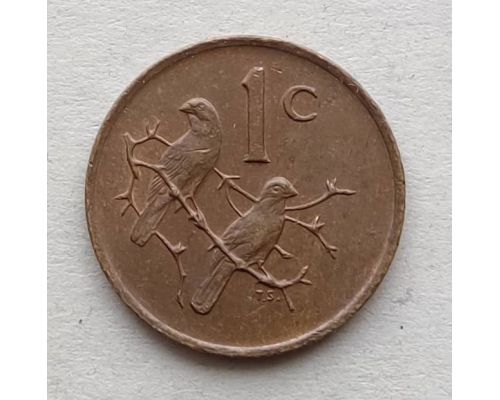 1 цент 1973 год ЮАР