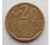 20 центов 2003 год ЮАР Aforika Borwa