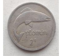 2 флорина (шиллинга) 1963 год Ирландия Семга