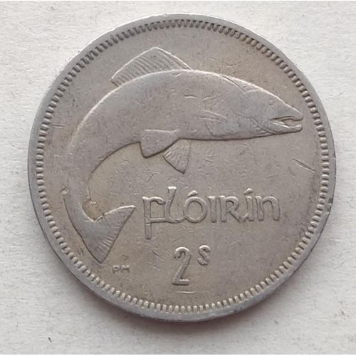 2 флорина (шиллинга) 1963 год Ирландия Семга