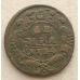 Деньга 1734 год Анна Иоанновна Денга Царская Россия
