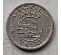 2,5 эскудо 1974 год Ангола