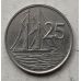 25 центов 1982 год Каймановы Острова