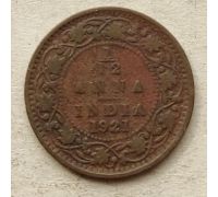 1/12 анны 1921 год Британская Индия Георг V