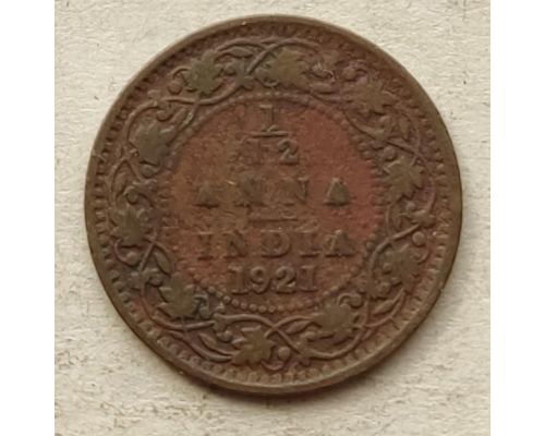 1/12 анны 1921 год Британская Индия Георг V