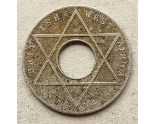 1/10 пенни 1914 год H Британская Западная Африка