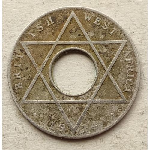 1/10 пенни 1914 год H Британская Западная Африка
