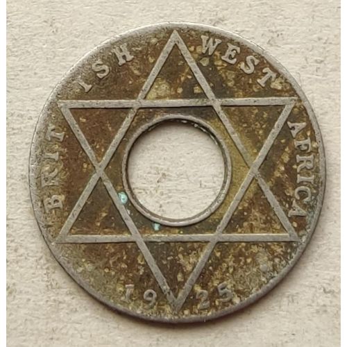 1/10 пенни 1925 год H Британская Западная Африка