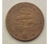 1/2 пенни 1941 год ЮАР Георг VI