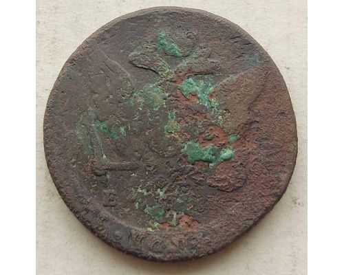 5 копеек 1762 - 1796 год ЕМ Екатерина 2 Царская Россия #1