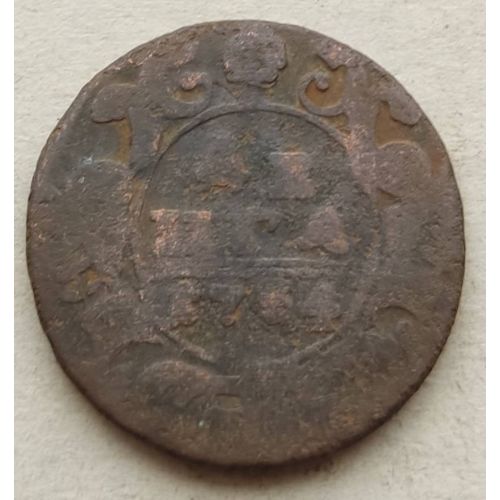 Деньга 1734 год Анна Иоанновна Денга Царская Россия №2