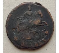 1 копейка (1757-1761 год) Елизавета Царская Россия