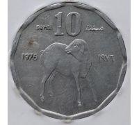 10 сентов 1976 год Сомали в держателе