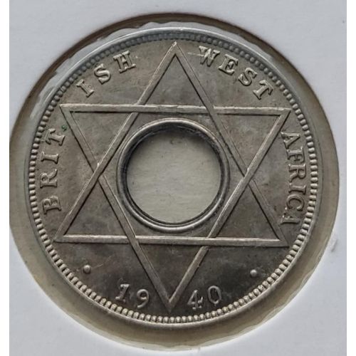 1/10 пенни 1940 год (без МД) Британская Западная Африка