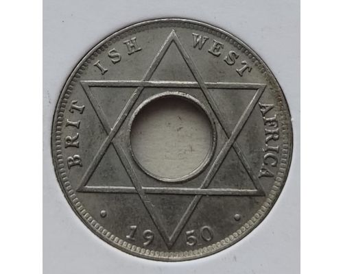 1/10 пенни 1950 год KN Британская Западная Африка