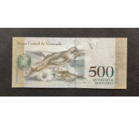 500 боливаров 2017 год Венесуэла UNC Купюра Банкнота