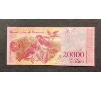 20000 боливаров 2017 год Венесуэла UNC Купюра Банкнота