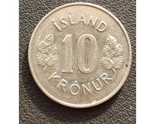 10 крон 1978 год Исландия