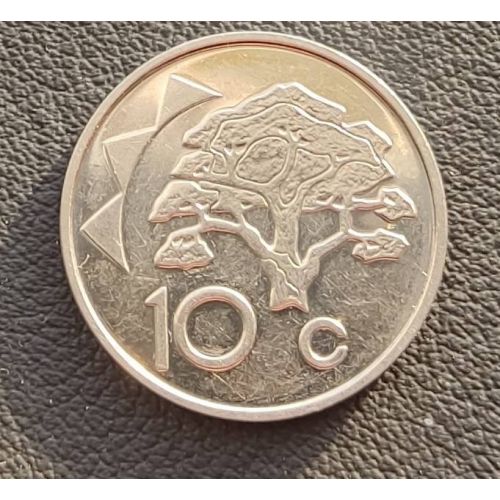 10 центов 1993-2009 год. Намибия