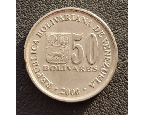 50 боливар 2000 год Венесуэла