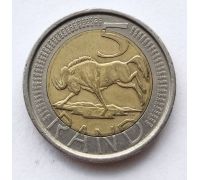 5 рандов 2004 год ЮАР