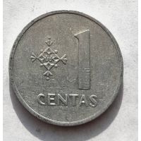 1 цент 1991 год Литва