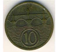 10 гелеров 1928 год Чехословакия