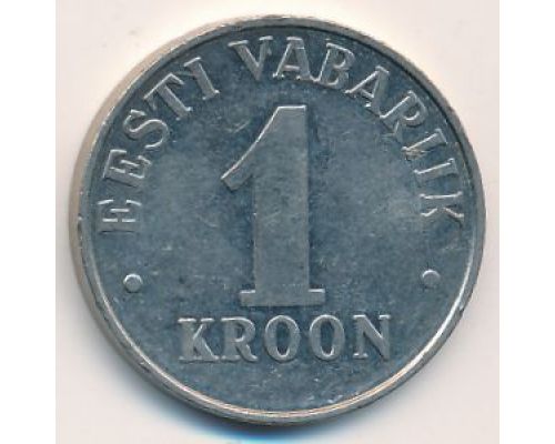1 крона 1993 год Эстония