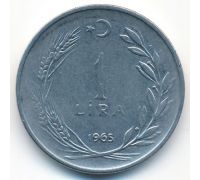 1 лира 1965 год Турция