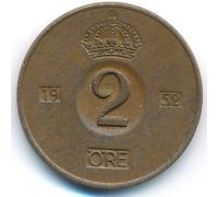 2 эре 1952 год Швеция