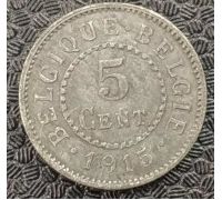 5 сентим 1915 год Бельгия BELGIQUE BELGIE