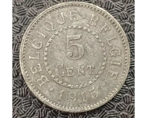 5 сентим 1915 год Бельгия BELGIQUE BELGIE