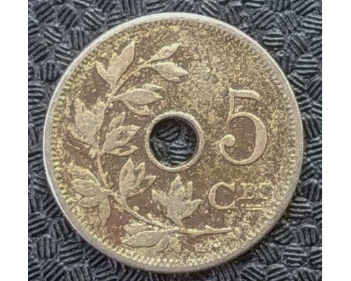 5 сентим 1904 год Бельгия BELGIQUE
