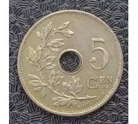 5 сентим 1902 год Бельгия BELGIE