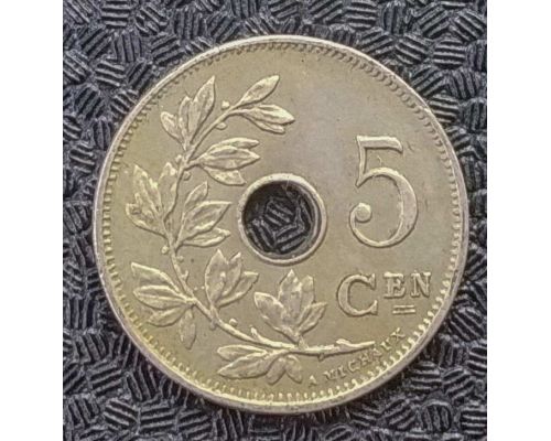 5 сентим 1902 год Бельгия BELGIE