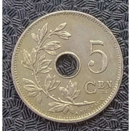 5 сентим 1902 год Бельгия BELGIE