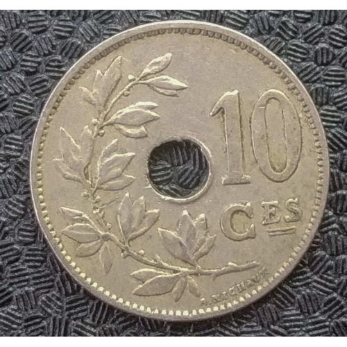 10 сентим 1928 год Бельгия BELGIQUE
