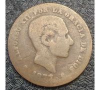 5 сентимо 1877 год Испания (сантим)