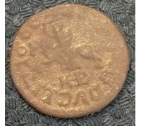 1 солид БОРАТИНКА 1666 год Речь Посполитая Ян Казимир Всадник №3